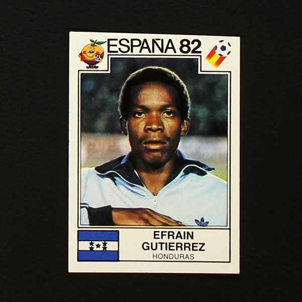 Espana 82 Nr. 349 Panini Sticker Efrain Gutierrez