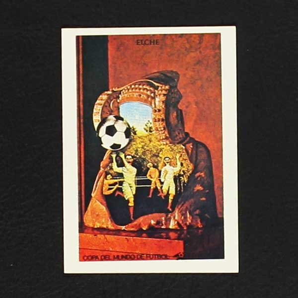 Espana 82 Nr. 019 Panini Sticker Elche Plakat