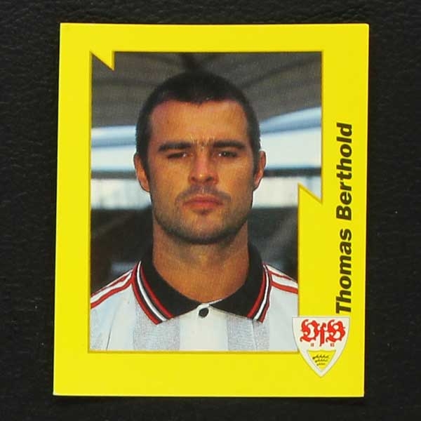 Thomas Berthold Panini Sticker Serie Fußball 97-98 Endphase