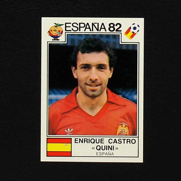 Espana 82 Nr. 307 Panini Sticker Enrique Castro Quini