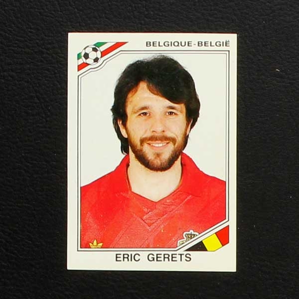 Mexico 86 Nr. 131 Panini Sticker Eric Gerets