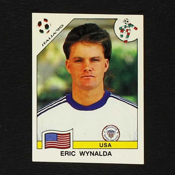 Italia 90 Nr. 113 Panini Sticker Eric Wynalda