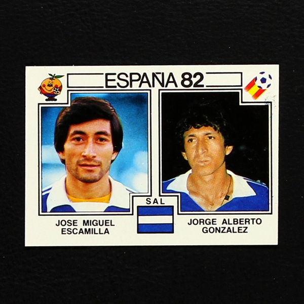 Espana 82 Nr. 225 Panini Sticker Escamilla - Gonzalez