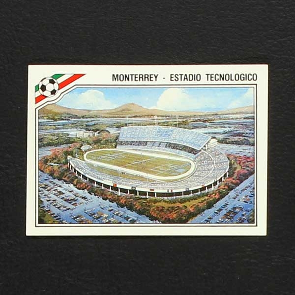 Mexico 86 Nr. 029 Panini Sticker Estadio Tecnologico