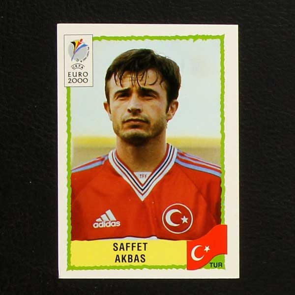 Euro 2000 Nr. 149 Panini Sticker Saffet Akbas