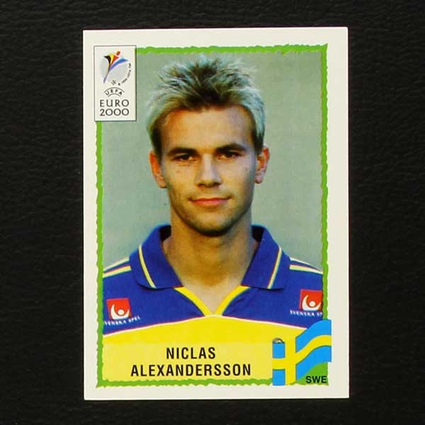 Euro 2000 Nr. 128 Panini Sticker Alexandersson