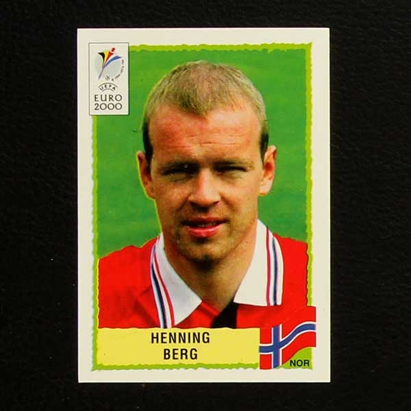 Euro 2000 Nr. 237 Panini Sticker Henning Berg