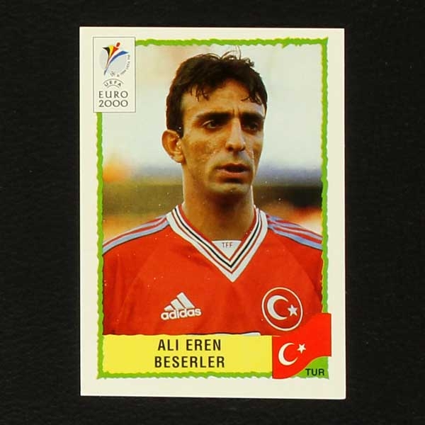 Euro 2000 Nr. 148 Panini Sticker Ali Eren Beserler