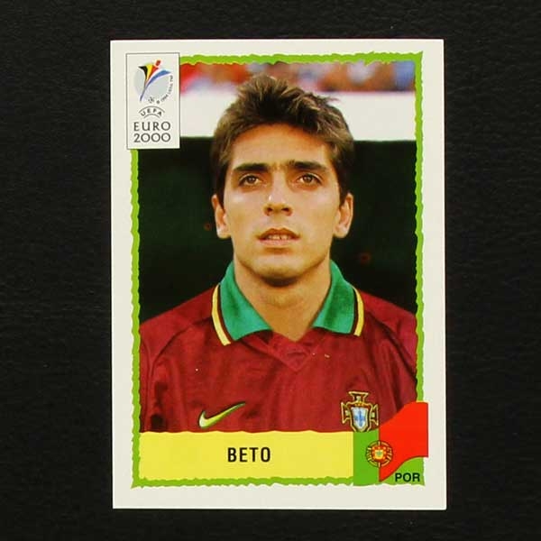 Euro 2000 Nr. 055 Panini Sticker Beto