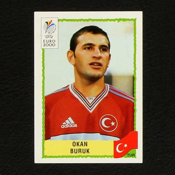 Euro 2000 Nr. 154 Panini Sticker Okan Buruk