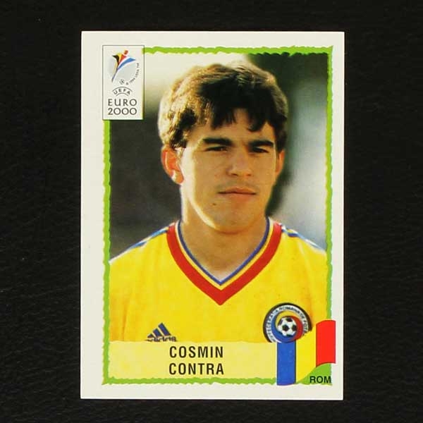 Euro 2000 Nr. 035 Panini Sticker Cosmin Contra