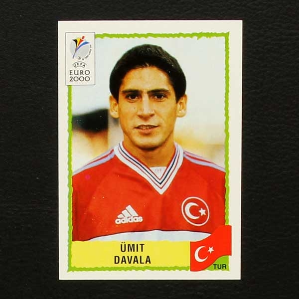 Euro 2000 Nr. 159 Panini Sticker Ümit Davala