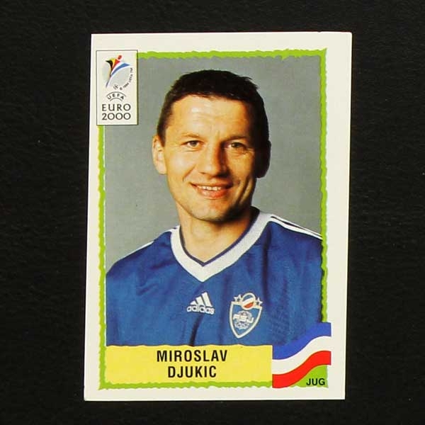 Euro 2000 Nr. 214 Panini Sticker Miroslav Djukic