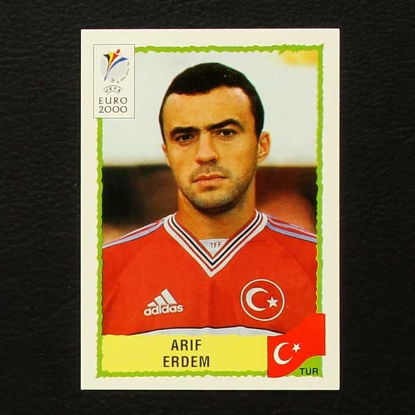 Euro 2000 Nr. 160 Panini Sticker Arif Erdem