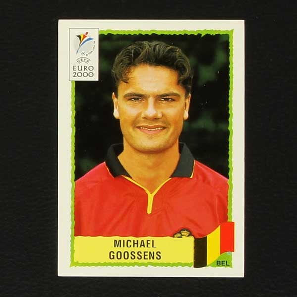 Euro 2000 Nr. 116 Panini Sticker Michael Goossens