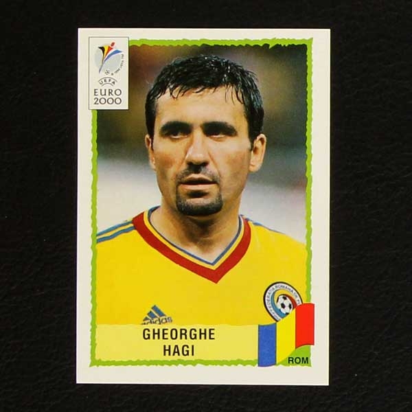 Euro 2000 Nr. 041 Panini Sticker Gheorghe Hagi