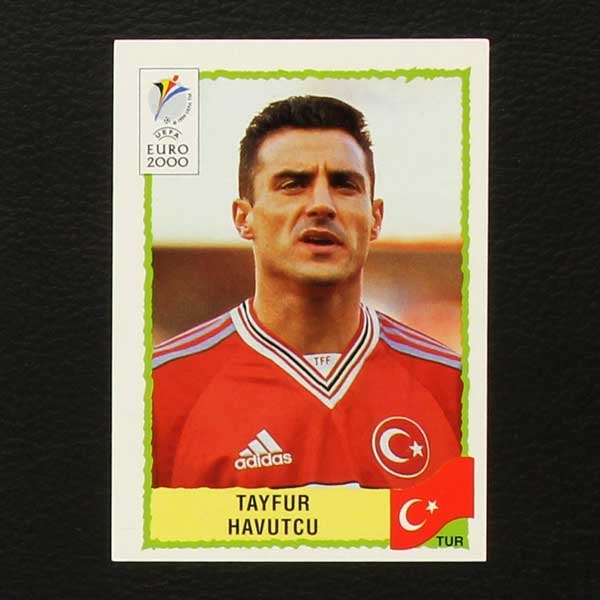 Euro 2000 Nr. 152 Panini Sticker Tayfur Havutcu