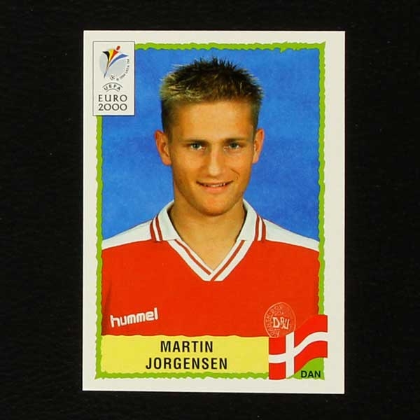 Euro 2000 Nr. 332 Panini Sticker Martin Jorgensen