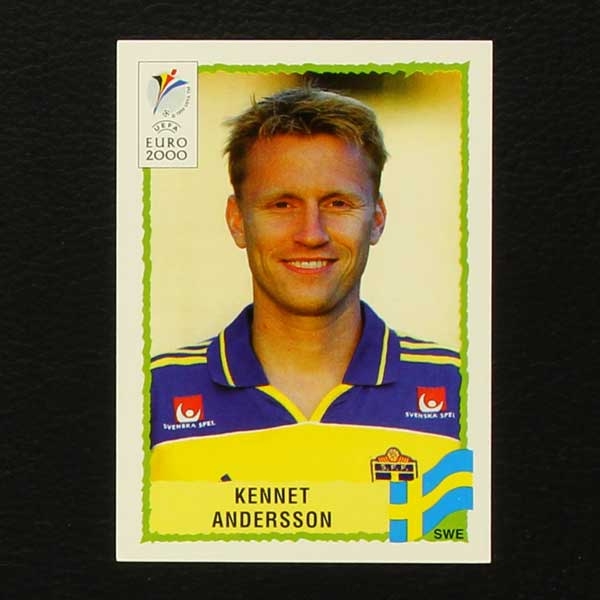 Euro 2000 Nr. 136 Panini Sticker Kennet Andersson