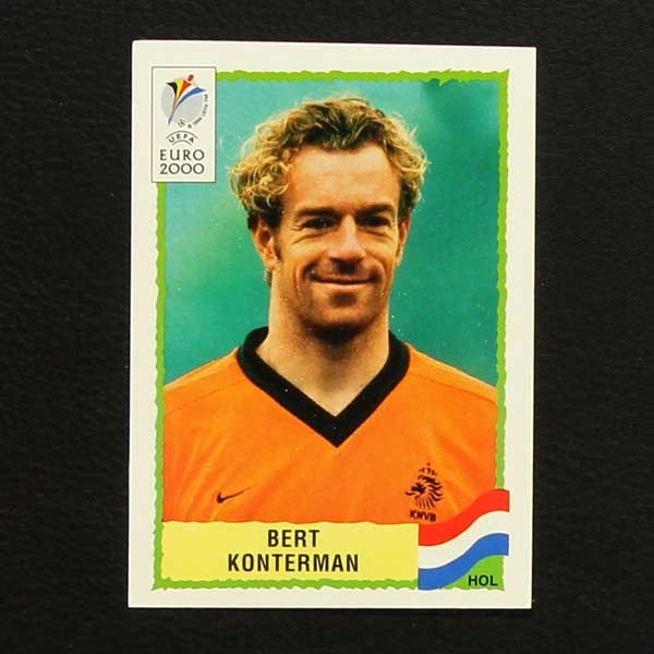 Euro 2000 Nr. 278 Panini Sticker Bert Konterman