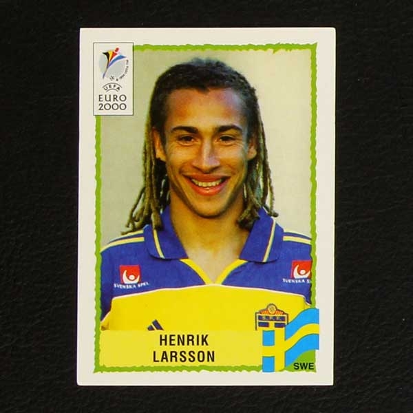 Euro 2000 Nr. 137 Panini Sticker Hendrik Larsson