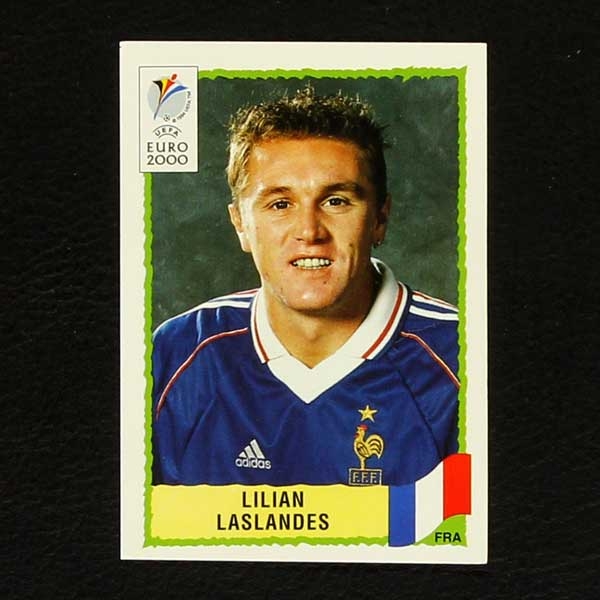 Euro 2000 Nr. 354 Panini Sticker Lilian Laslandes