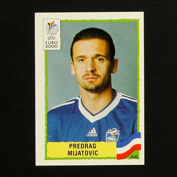 Euro 2000 Nr. 229 Panini Sticker Predrag Mijatovic