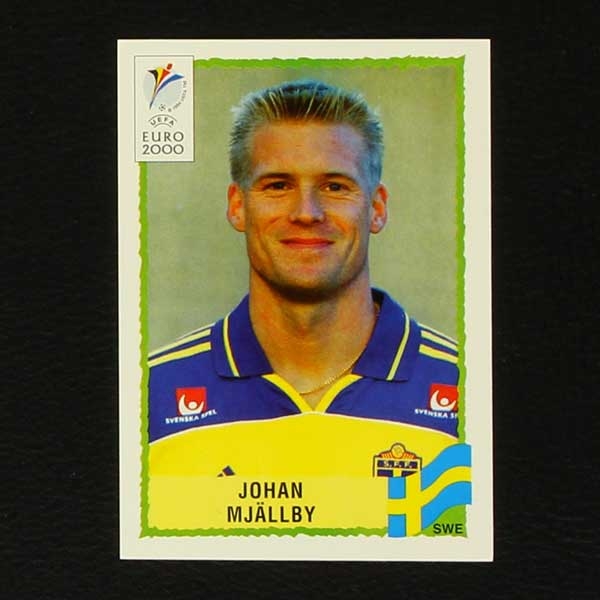 Euro 2000 Nr. 132 Panini Sticker Johan Mjällby