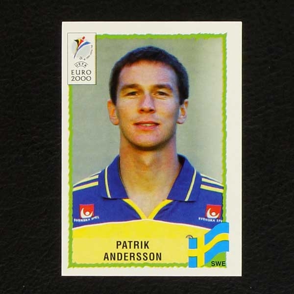 Euro 2000 Nr. 122 Panini Sticker Patrik Andersson