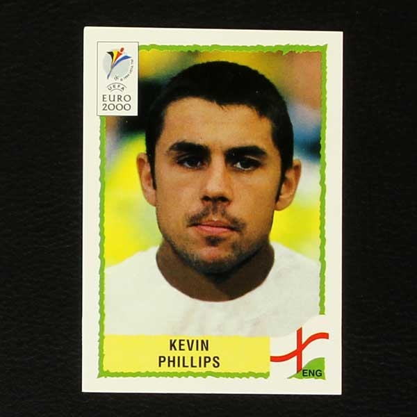 Euro 2000 Nr. 092 Panini Sticker Kevin Phillips