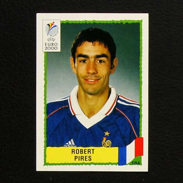 Euro 2000 Nr. 349 Panini Sticker Robert Pires