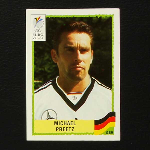 Euro 2000 Nr. 024 Panini Sticker Michael Preetz