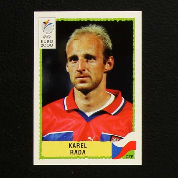 Euro 2000 Nr. 301 Panini Sticker Karel Rada