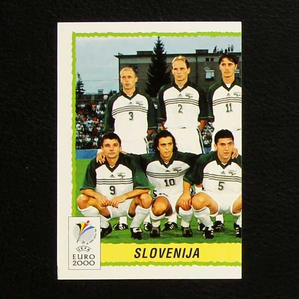 Euro 2000 No. 253 Panini sticker Slovenija part 1