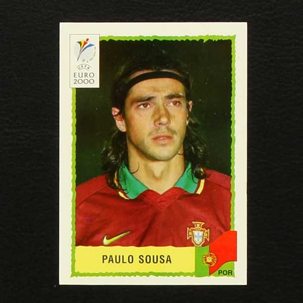 Euro 2000 Nr. 063 Panini Sticker Paulo Sousa