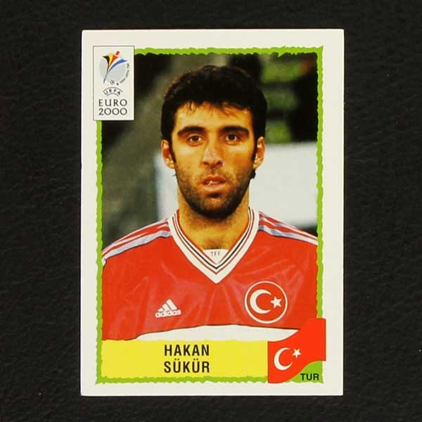 Euro 2000 Nr. 162 Panini Sticker Hakan Sükür