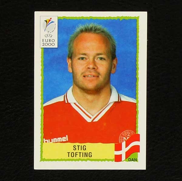 Euro 2000 Nr. 330 Panini Sticker Stig Tofting