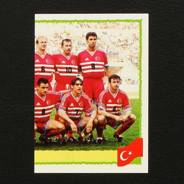 Euro 2000 Nr. 143 Panini Sticker Türkiye Teil 2