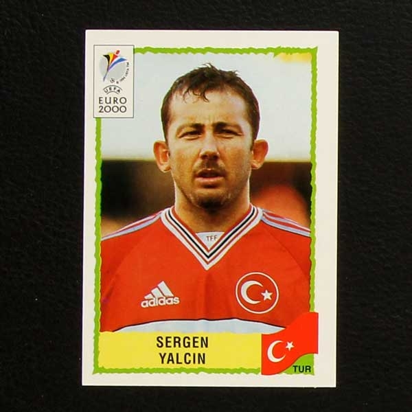 Euro 2000 Nr. 157 Panini Sticker Sergen Yalcin