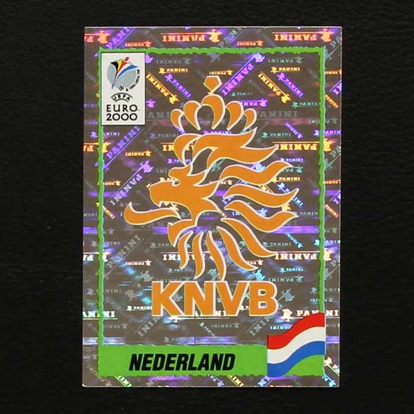 Euro 2000 No. 271 Panini sticker badge Nederland