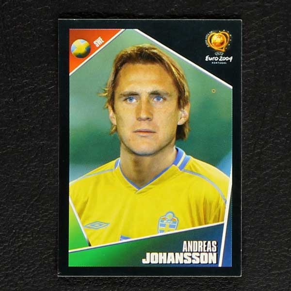 Euro 2004 Nr. 187 Panini Sticker Andreas Johansson