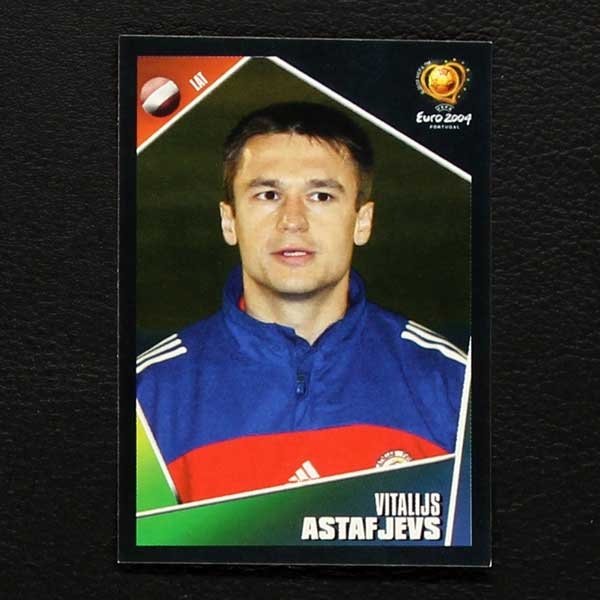 Euro 2004 Nr. 262 Panini Sticker Astafjevs