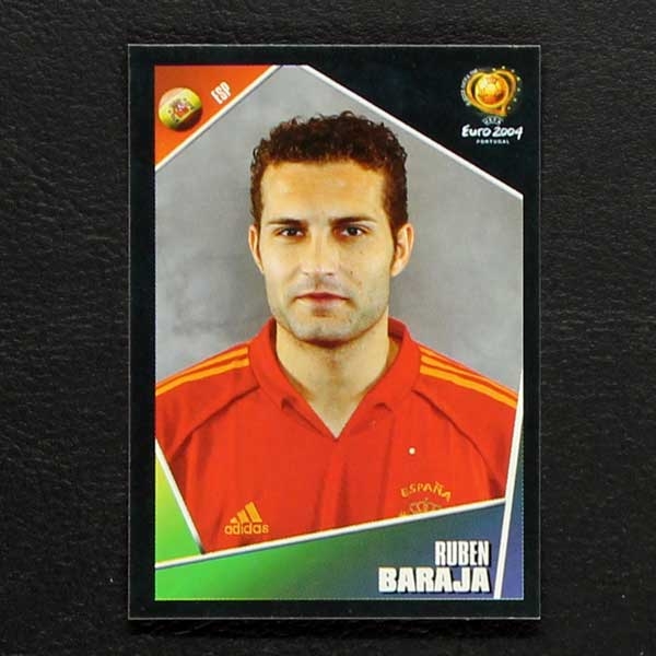 Euro 2004 Nr. 079 Panini Sticker Ruben Baraja