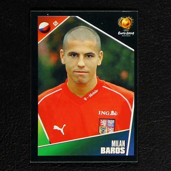 Euro 2004 Nr. 292 Panini Sticker Milan Baros