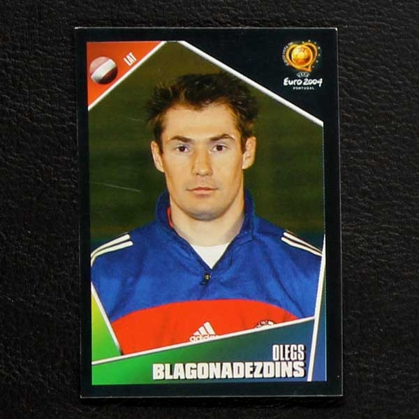 Euro 2004 Nr. 256 Panini Sticker Blagonadezdins