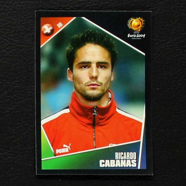 Euro 2004 Nr. 149 Panini Sticker Ricardo Cabanas