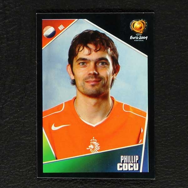 Euro 2004 Nr. 322 Panini Sticker Phillip Cocu