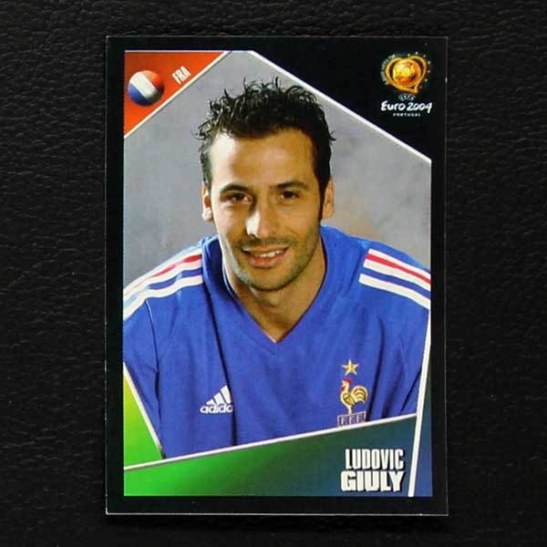 Euro 2004 Nr. 109 Panini Sticker Ludovic Giuly