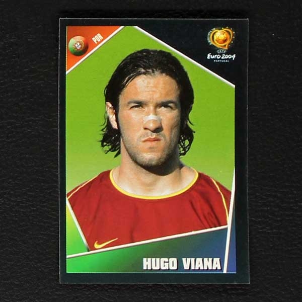 Euro 2004 Nr. 017 Panini Sticker Hugo Viana