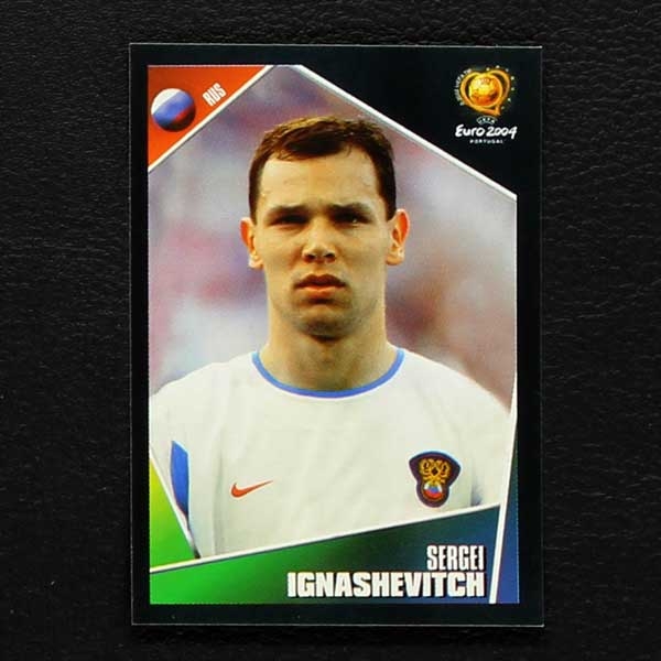 Euro 2004 Nr. 054 Panini Sticker Ignashevitch